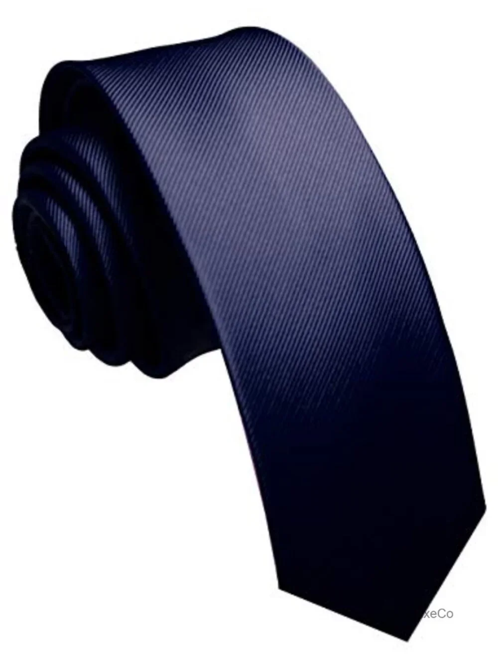 Men's Silk Blend Skinny Tie Set with Pocket Square and Tie Clip